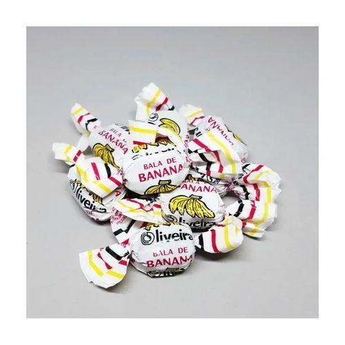 BALA DE BANANA MASTIGAVEL PACOTE 500g OLIVEIRA Imagem de BALA DE BANANA MASTIGAVEL PACOTE 500g OLIVEIRA
