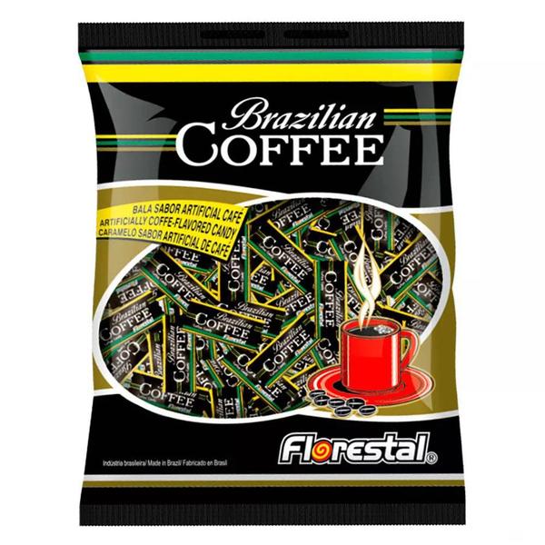 Bala De Café Brazilian Coffee 500g - Florestal Imagem de Bala De Café Brazilian Coffee 500g - Florestal