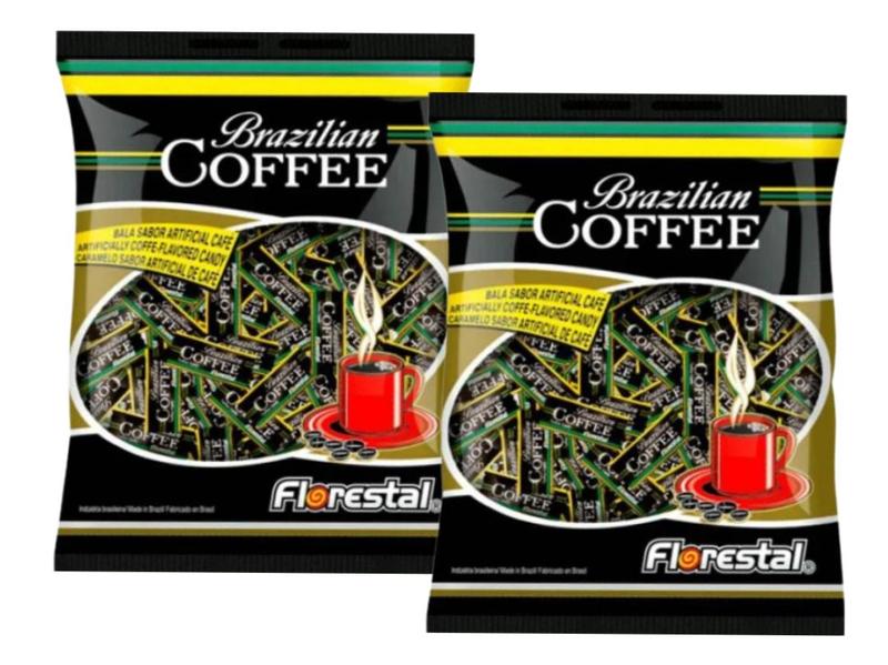 Imagem de Bala de Café Brazilian Coffee Florestal 500g - 2 pacotes