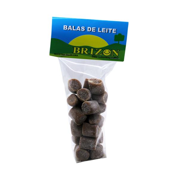 BALA DE CARAMELO DE LEITE COM AÇÚCAR 100g SEM GLÚTEN BRIZON - Hué Imagem de BALA DE CARAMELO DE LEITE COM AÇÚCAR 100g SEM GLÚTEN BRIZON