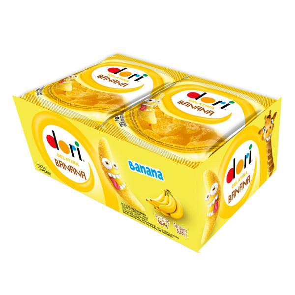 Imagem de Bala de Gelatina de Banana Dori - 156g