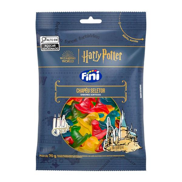 Bala de Gelatina Fini Harry Potter Chapéu Seletor 70g Imagem de Bala de Gelatina Fini Harry Potter Chapéu Seletor 70g