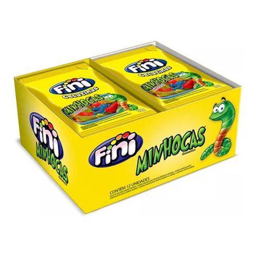 Bala De Gelatina Fini Mini C/12 Cada Div.Sabores Imagem de Bala De Gelatina Fini Mini C/12 Cada Div.Sabores