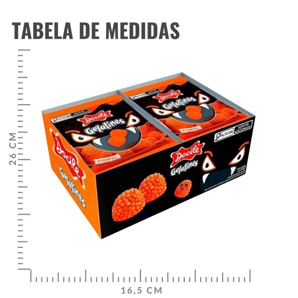 Imagem de Bala de Gelatina Mini Amoras Halloween 15g