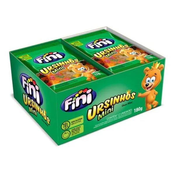 Bala de Gelatina Ursinhos Fini - 180g Imagem de Bala de Gelatina Ursinhos Fini - 180g