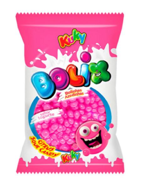 Bala De Goma Ácida Bolix Kuky Iogurte 500g Citrus Sour Candy Imagem de Bala De Goma Ácida Bolix Kuky Iogurte 500g Citrus Sour Candy