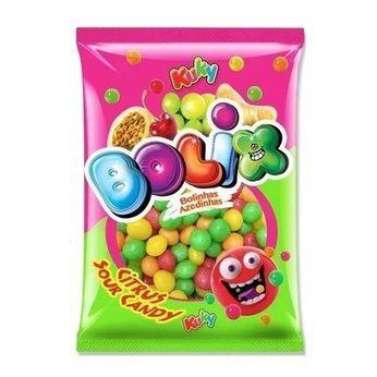 Bala De Goma Bolix Azedinha 500g Sabores Sortidos - KUKY CONFEITOS Imagem de Bala De Goma Bolix Azedinha 500g Sabores Sortidos