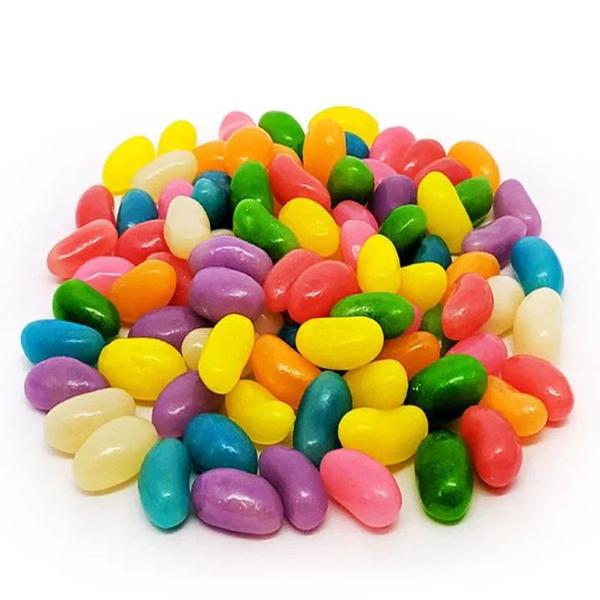 Imagem de Bala de Goma Confeitada Deliket Jelly Beans Frutas Sortidas 500g