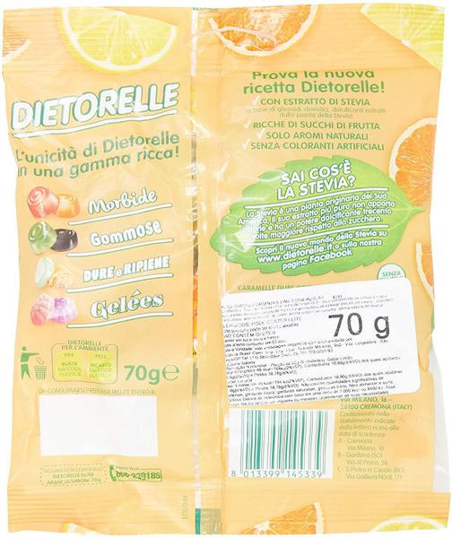 Bala De Goma De Menta Com Stevia Dietorelle 70G Imagem de Bala De Goma De Menta Com Stevia Dietorelle 70G