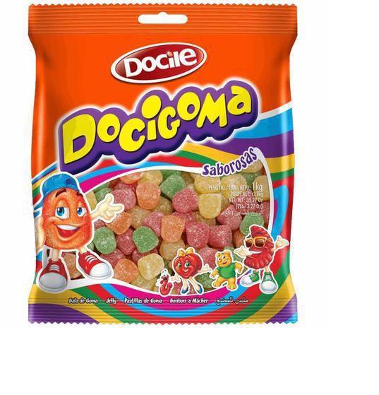 Imagem de Bala De Goma Docigoma Sino Sortida 1Kg Docile