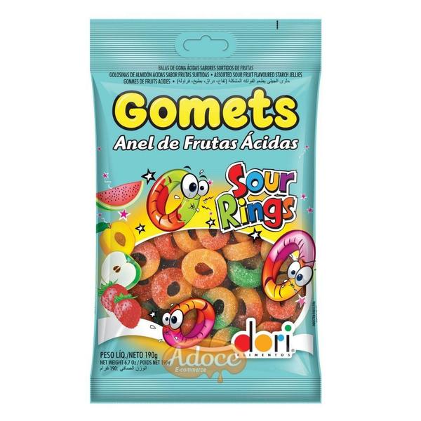 Bala de goma gomets 150g dori Imagem de Bala de goma gomets 150g dori