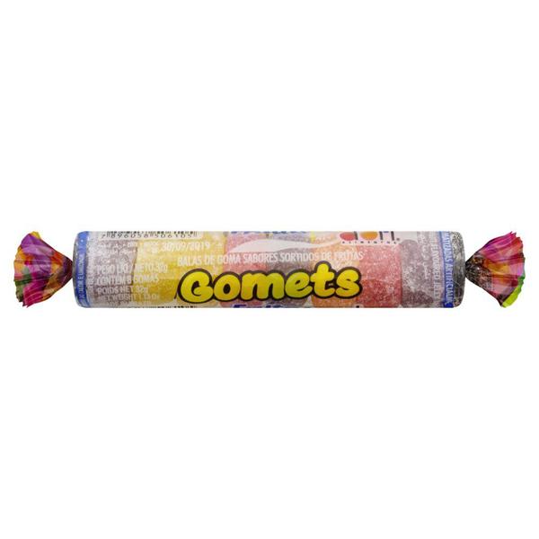 Bala De Goma Gomets Tubo Sortidas C30 Unidades Dori Imagem de Bala De Goma Gomets Tubo Sortidas C30 Unidades Dori