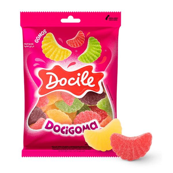 Bala de Goma Gomos Docigoma Docile - 700g Imagem de Bala de Goma Gomos Docigoma Docile - 700g