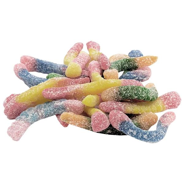 Bala de Goma Minhocas Ácidas - 600g - Dori - Extra Festas Imagem de Bala de Goma Minhocas Ácidas - 600g - Dori - Extra Festas