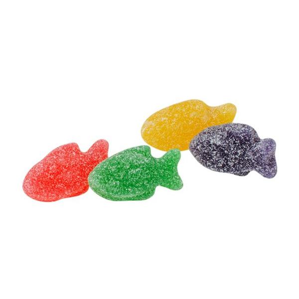 Bala de Goma Peixinhos - 200g - Florestal Imagem de Bala de Goma Peixinhos - 200g