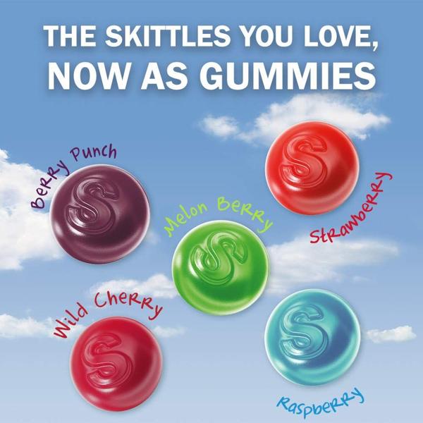 Imagem de Bala de goma skittles sabor frutas vermelhas 168g