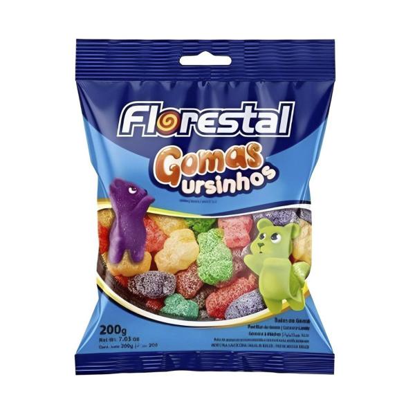 Bala de Goma Ursinhos Florestal - 200g Imagem de Bala de Goma Ursinhos Florestal - 200g