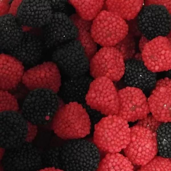 Bala De Goma Vidal Black & Red Berries 100G (6 Pacotes) Imagem de Bala De Goma Vidal Black & Red Berries 100G (6 Pacotes)
