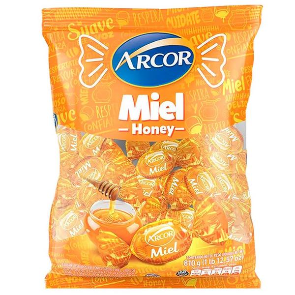 Bala de Mel Arcor 600g Imagem de Bala de Mel Arcor 600g