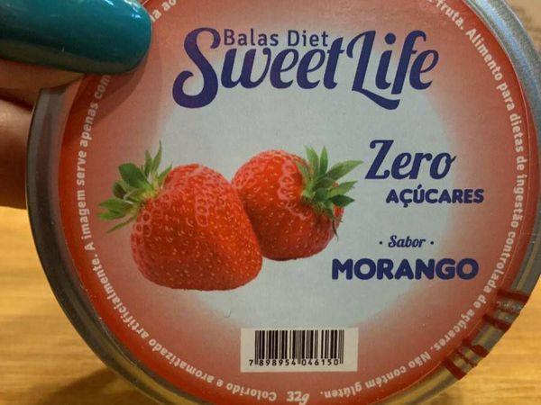 Imagem de Bala diet morango sweet life 32g