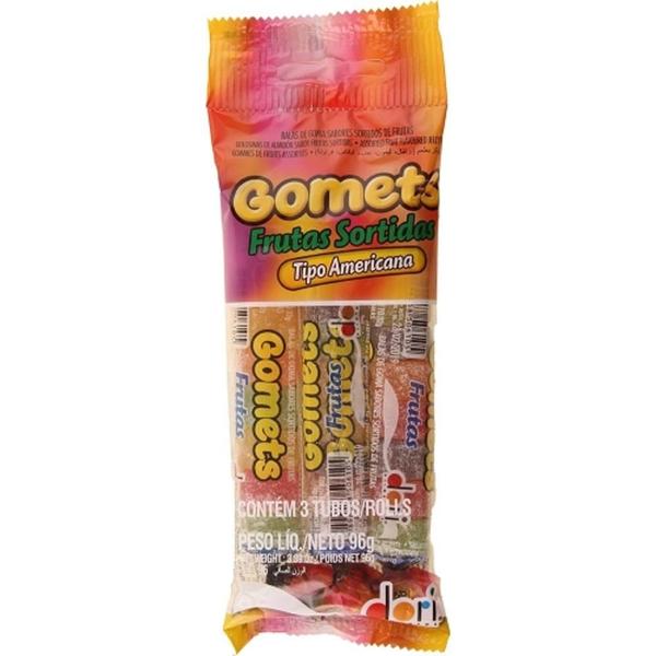 Imagem de Bala Dori Gomets Frutas Sortidas 3 UnidadesX32g