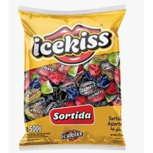Bala Dura Cory Icekiss Sortida - Pacote 500Gr Imagem de Bala Dura Cory Icekiss Sortida - Pacote 500Gr