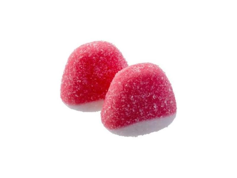 Bala Fini Beijos Morango e Nata Pacote 250g Imagem de Bala Fini Beijos Morango e Nata Pacote 250g