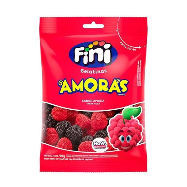 Bala Fini Gelatina Amora, 90g - Embalagem com 12 Unidades Imagem de Bala Fini Gelatina Amora, 90g - Embalagem com 12 Unidades
