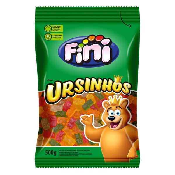 Bala Gelatina Fini Ursinhos Saco 500g Imagem de Bala Gelatina Fini Ursinhos Saco 500g