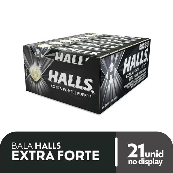 Imagem de Bala Halls - Sabores - Caixa com 21 unidades de 28g