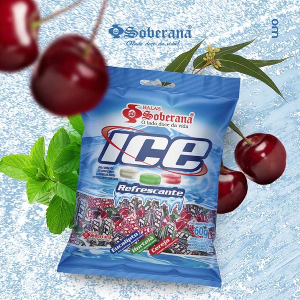 Imagem de Bala Ice Refrescante 500gr - Soberana Alimentos