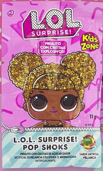 Bala Kids Cristais Explosivos Lol Display Com 12 Unidades - kids Zone Imagem de Bala Kids Cristais Explosivos Lol Display Com 12 Unidades