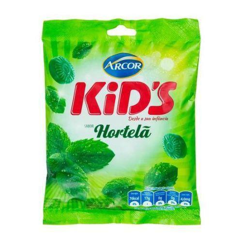 Imagem de Bala Kids Hortelã 100Gr Arcor