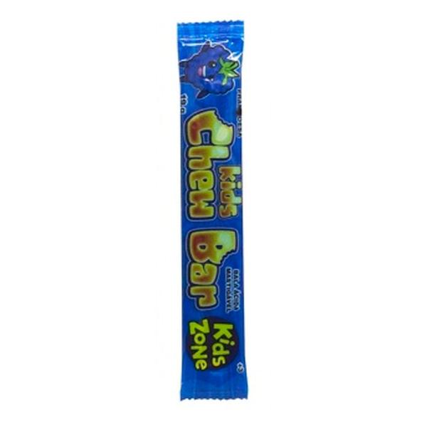 Bala Kids Zone Chew Bar Acida Mastigável Sabores Sortidos 19g Imagem de Bala Kids Zone Chew Bar Acida Mastigável Sabores Sortidos 19g