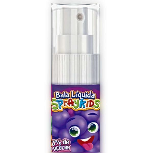 Bala Líquida Spray Kids Caixa Display com 12 Unidades - Audaz Foods Imagem de Bala Líquida Spray Kids Caixa Display com 12 Unidades