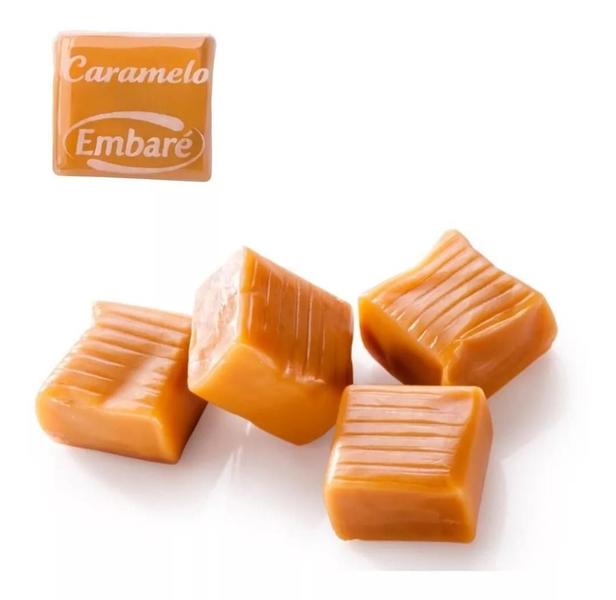 Bala Mast Caramelo De Leite 660g Baunilha - Embaré Imagem de Bala Mast Caramelo De Leite 660g Baunilha - Embaré