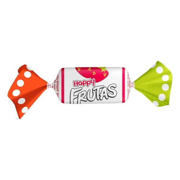 Imagem de Bala Mastigável Happy Frutas Florestal - 500g