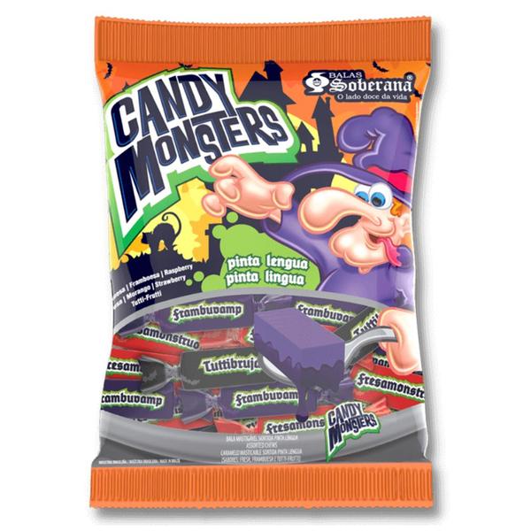 Imagem de Bala Mastigável Pinta Língua Candy Monsters - 600g