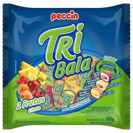 Imagem de Bala Mastigavel Tribala Peccin Sabores - 500 gr