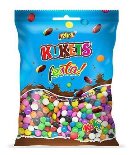 Imagem de Bala Mini Kukets Pct500g Chocolate Disquete M&m Cor Sortidas