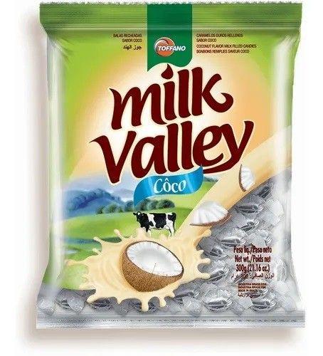 Imagem de Bala Recheada Côco Milk Valley - Toffano