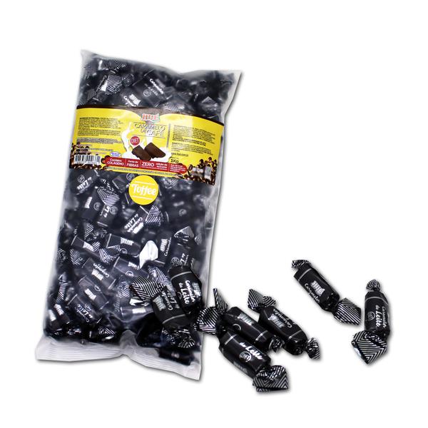 Bala toffee caramelo de café diet 1kg hué kit 4 und Imagem de Bala toffee caramelo de café diet 1kg hué kit 4 und