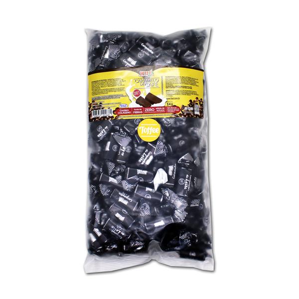 Bala toffee caramelo de café diet 1kg hué kit 4 und Imagem de Bala toffee caramelo de café diet 1kg hué kit 4 und