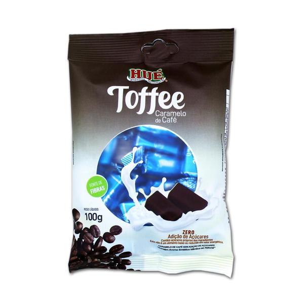 Imagem de Bala toffee de caramelo de café zero hué 100g diet kit 3 und