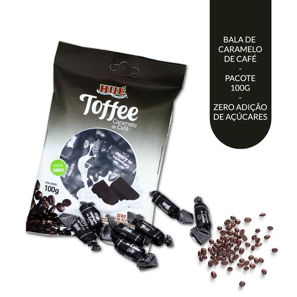 Imagem de Bala toffee zero caramelo de café zero 100g sem açúcares