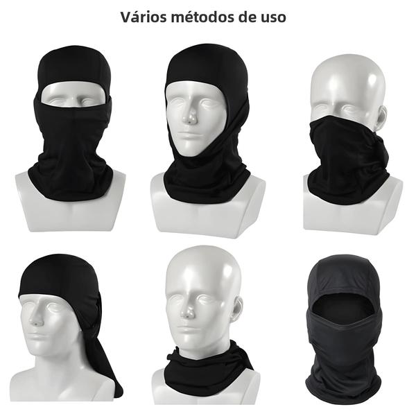 Imagem de Balaclava de Camuflagem para Ciclismo, Caça, Esqui e Motociclismo