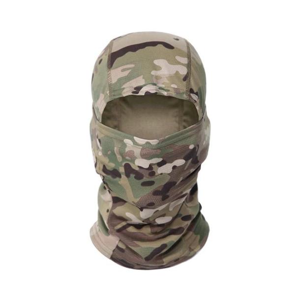 Imagem de Balaclava de Camuflagem para Ciclismo, Caça, Esqui e Motociclismo