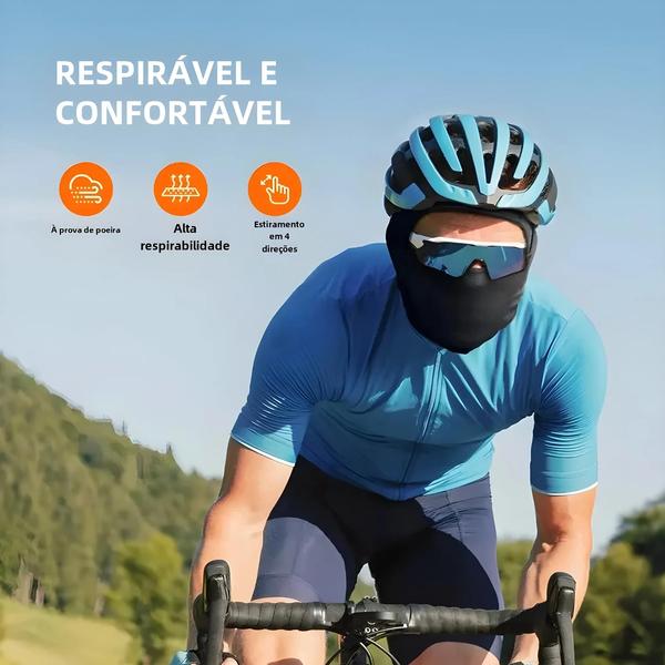 Imagem de Balaclava de Camuflagem para Ciclismo, Caça, Esqui e Motociclismo