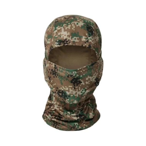 Imagem de Balaclava de Camuflagem para Ciclismo, Caça, Esqui e Motociclismo