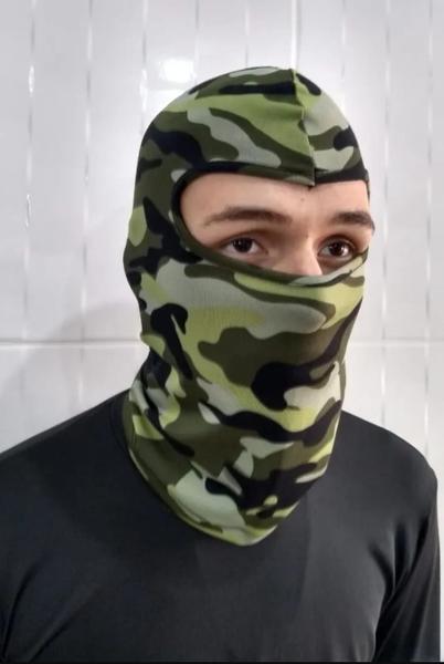 Imagem de Balaclava Máscara Motoqueiro Bandana Touca Ninja.